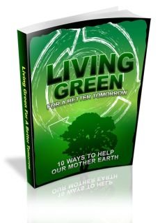 (image for) Living Green For a Better Tomorrow