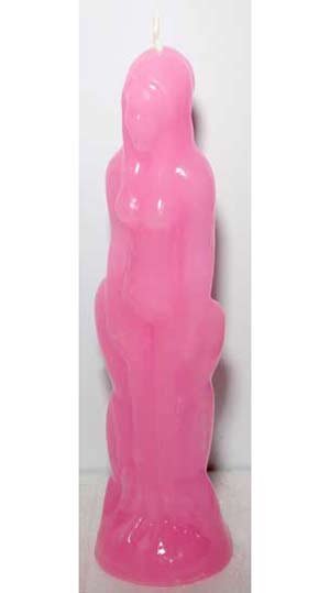 (image for) Pink Female candle