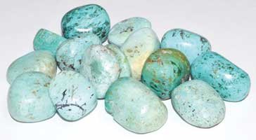 (image for) 1 lb Turquoise tumbled stones