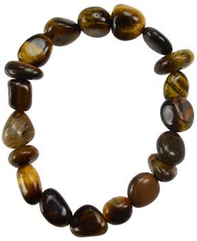 (image for) Tiger Eye gemstone bracelet