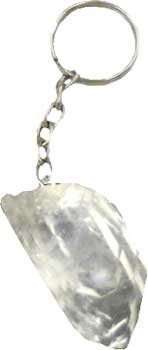 (image for) Clear Quartz keychain