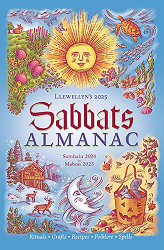 (image for) 2025 Sabbats Almanac by Llewellyn