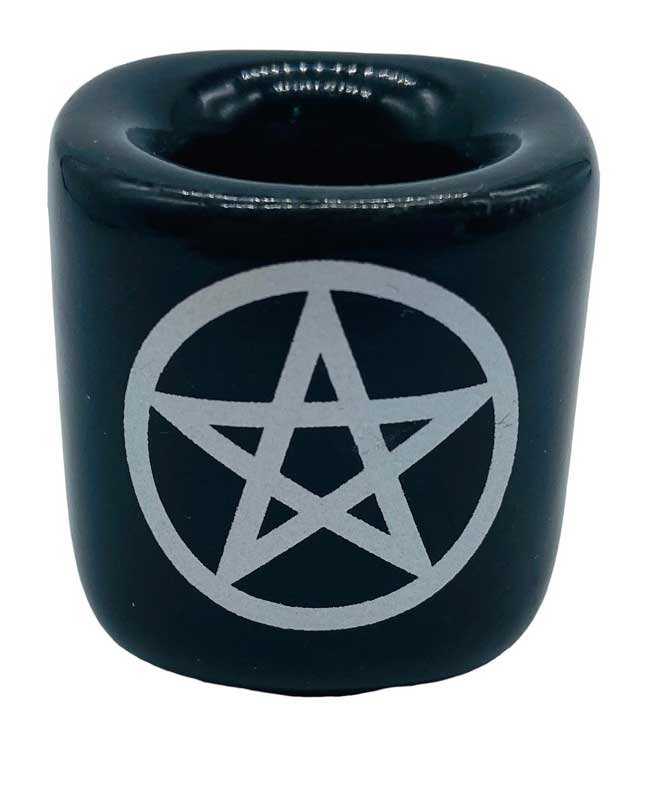 (image for) Pentagram Black ceramic holder