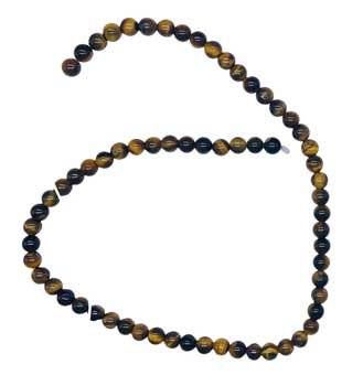 6mm Tigers Eye beads (image for) 6mm Tigers Eye beads