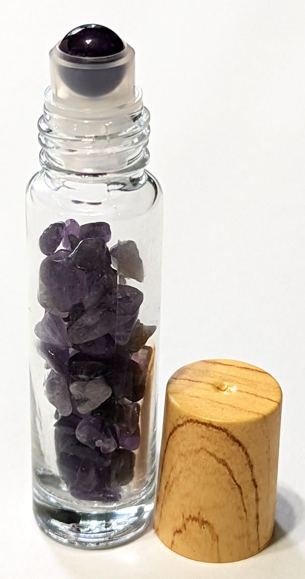 (image for) Amethyst in roller bottle 10ml - Click Image to Close