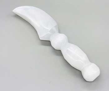 (image for) 10" Selenite athame