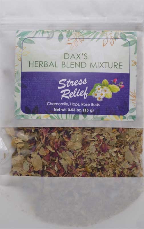 (image for) 15gms Stress Relief smoking herb blends - Click Image to Close